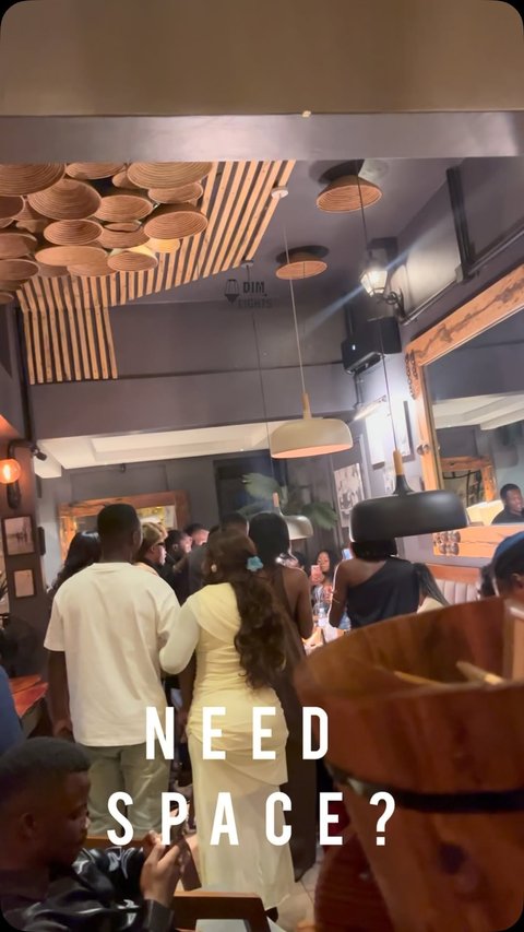 #dimthelights #vibes #finedining #events #music