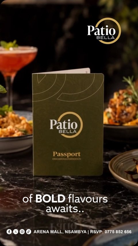 Your meals just got more rewarding. ✨🍽️

Introducing the Patio Passport—our loyalty card that gives back every time you dine.

Spend UGX 100,000 or more in a single visit and earn a stamp.
Collect your stamps and unlock delicious rewards:
🍦 2–3 stamps – FREE ice cream
🍹 3–5 stamps – FREE Nojito
🍴 4–10 stamps – FREE meal

The more you visit, the more you enjoy. Ask for your Patio Passport on your next visit and start collecting today!

T&Cs apply.

#PatioBella #WhereWeAllComeTogether #kampala