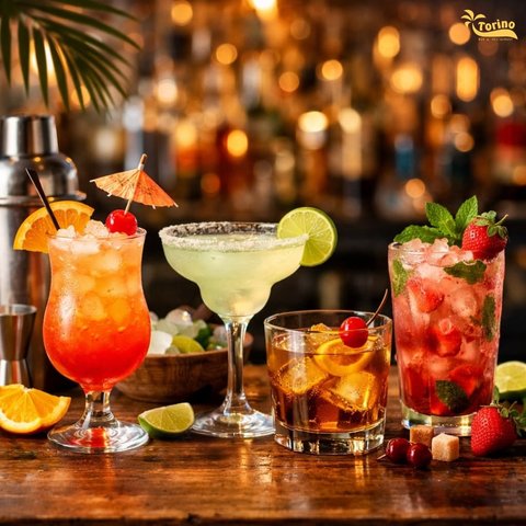 Some decisions are hard. Ordering another cocktail isn't one of them. ✨🥂
#TorinoKampala 
#CocktailVibes