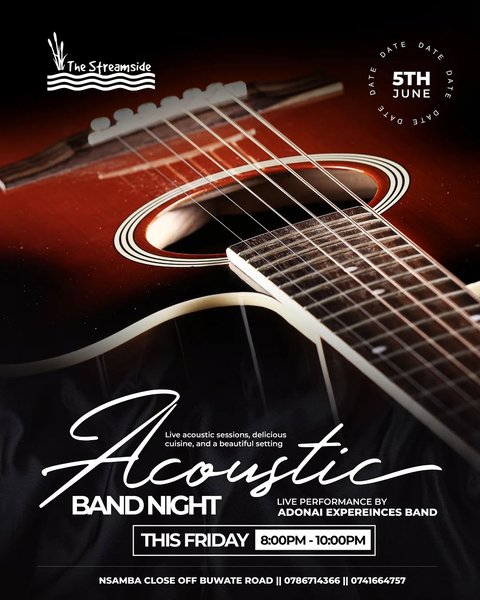 Tonight's plan? Streamside Park. 
Gather your crew and join us for live music, great company, tasty bites, and the kind of atmosphere that keeps you coming back.

#LiveAtStreamside #StreamsidePark #GoodVibes #LiveEntertainment #WeekendHangout