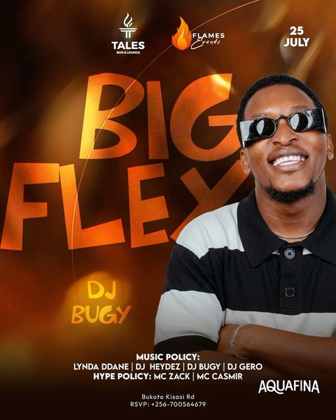 When the weekend calls, answer with BIG FLEX.

Join us for a Saturday night packed with unmatched vibes, great company, and memories worth making.

📅 25th July
📍 Tales Bar & Lounge

Be there. Bring the energy. We’ll take care of the rest.

#talesbarandlounge