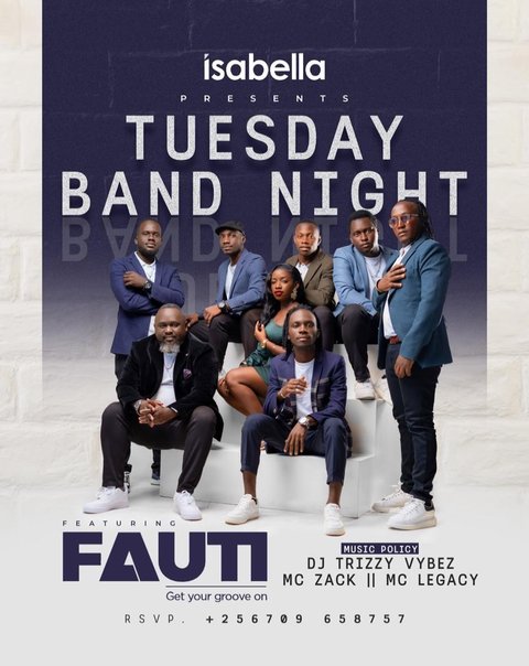 Your Tuesday plans are sorted. 🎶🔥 Catch us tonight at @isabella_lounge_restaurant_spa for good music and great company.