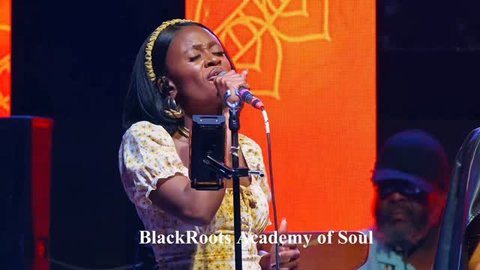 BlackRoots Academy Of Soul And BlackRoots UNLIMITED performed Soul-RnB Icon Whitney Houston's classic; 'Exhale (Shoop Shoop)'; at The Blue Note SOUL-RNB Series - Saturday 04th July 2026 at Fratelli Bar & Grill, Kampala. 

Lead Vocalist: Tonya Ahenda 
Drums: Nehemiah Kasika 
Percussion: Moses Mukisa 
Bass: TShaka 'TSBRBass' Mayanja
Aux Keyboards/MD: Festo Mugume 
Piano/EPs: Osteen 'J-steen' Mwesigwa 
Lead/Rhythm Guitar: Paul Tim Ntege Jr 
Harmony Singers: Lisa 'LaSonia' Sonia, Nathan 'Nate' Ssemanda and Aaron Ddamulira 

FOH/Monitor Engineer: Josh Kaspian, Fred Kibirige, Mark Mbalu 
Sound: Real Sounds 
Backline: Notable Entertainment 
Video Credit 📹: Ebony Hue 
Lights/Graphics: Jenkins Mukasa 
Lighting/Screen: Jenkins Mukasa 

☥🎵☥ 
#GoodMusicUnitesHumanity
#MelaninSoulRnB 
#KeepingLiveMusicAlive