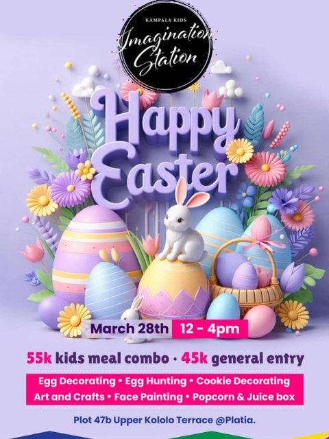 Don’t Miss Our Easter  Party which occurs only once a year , all our little friends are invited to be part of our fan activities here at Platia #kids #play #cookiedecorating #fun
