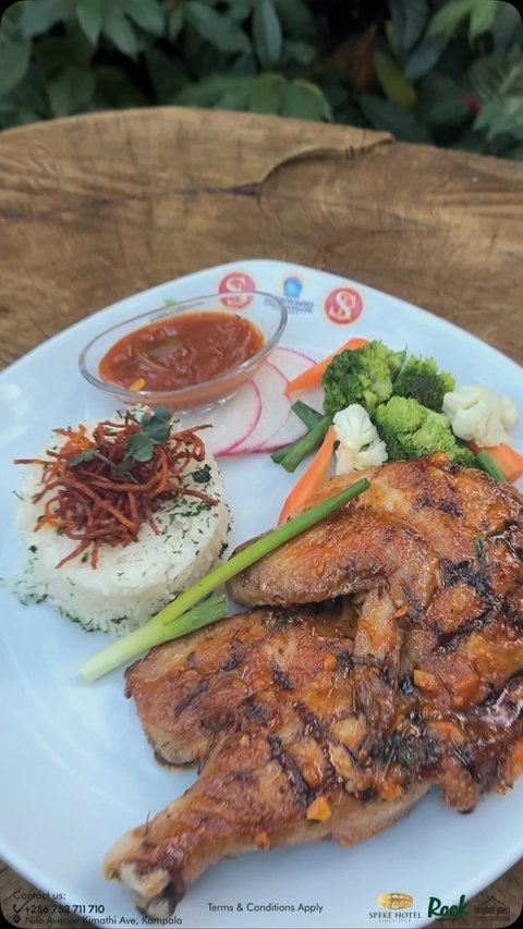 Delight in every bite at Rock Garden Cafe, where delicious cuisine, refreshing drinks, and a relaxing atmosphere create the perfect setting for every occasion.

https://www.spekehotel.com
Contact Us: +256 752 711 710 / +256 752 711 709
#RockGardenCafe #SpekeHotel