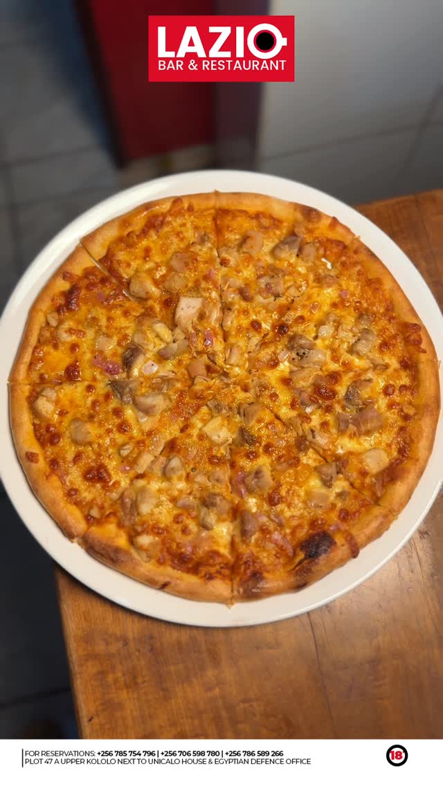 Gearing up for the New Year Party?🥰 First things first, You need this Pizza! 50% off this Tuesday for you to gather around with the crew. 😉

🛵 Delivery Available
☎️ +256 785754796 / 0706598780
📍 Archer Road, Upper Kololo