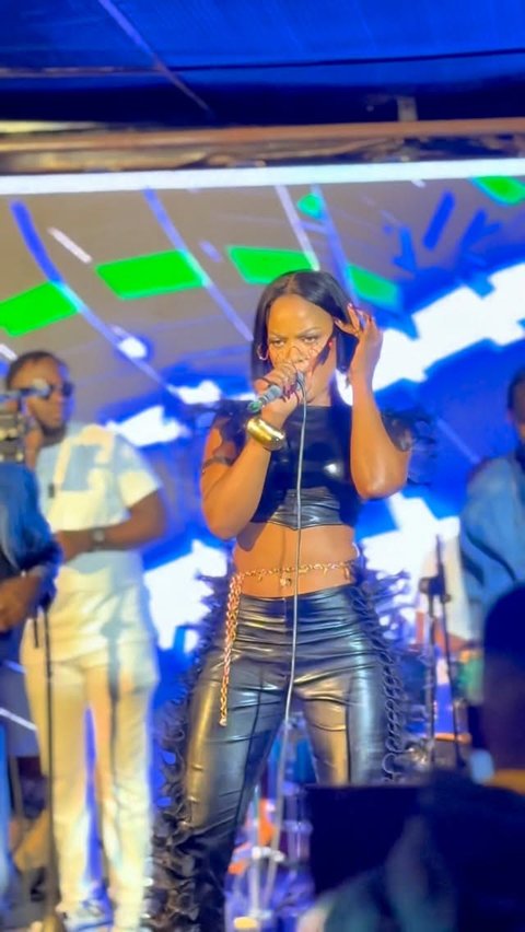 Lacueva last night… banae Kika 😂🙌 @lacuevakla @city groove_ug @kimani.55 Mua @railey_touch
