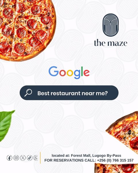 Hungry? We got you! #dineatthemaze #googlethemaze #themazeforestmall #kampalaeats