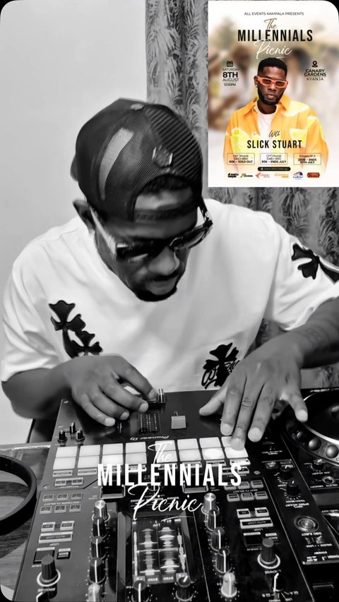 @djslickstuart has put together the perfect mix to get you in the picnic mood.

Hit play, share it with your crew, and we’ll see you on 8th August. 

Tickets available: www.allaccess.ug

#AllEventsKla #TheMillennialsPicnic