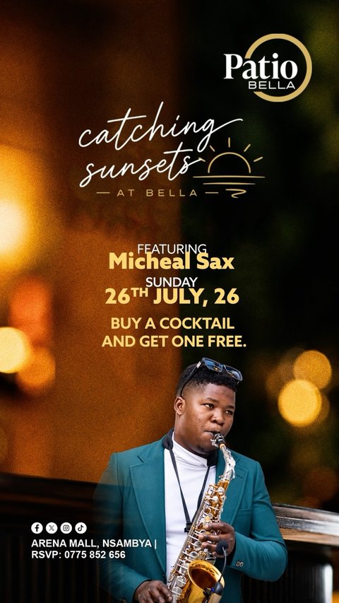 POV: Your Sunday comes with live sax, good vibes, and FREE cocktails. 😌🎷

Buy 1 cocktail and get 1 FREE while the saxophonist sets the mood.

Good food. Great music. Better company.

Tag your plus one. 👇

📍Patio Bella

#PatioBella #WhereWeAllComeTogether #SundayVibes #LiveSax #Cocktails