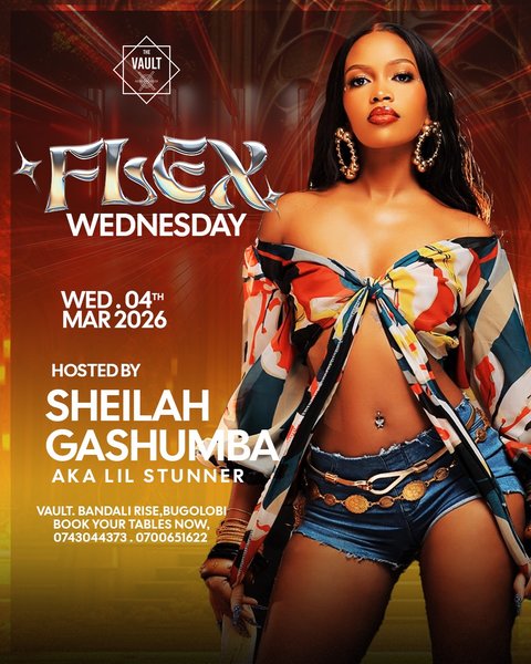 Vault nights hit different when @sheilahgashumba is hosting 💃🏽✨ #FlexWednesday + discounted drinks , it’s next level.. Featuring hottest DJs  @fem_deejay @iamkwesta_43 @deejay_jose256 and @sir.alur 

#VaultUG