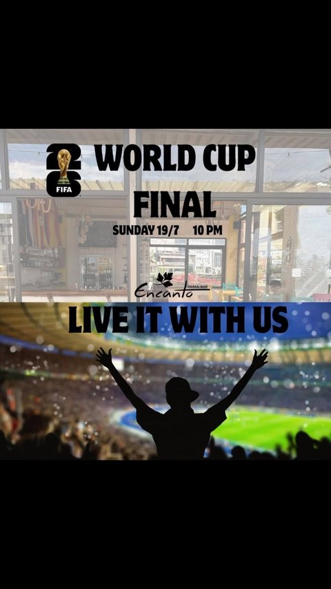 🏆 The World Cup is down to its final games… and there’s no better place to experience every minute than Encanto! ⚽🔥

Big screen, electric atmosphere, ice-cold drinks, delicious food, and football fans all under one roof.

From the Semi-Finals to the Grand Final, don’t just watch the game… live it! 🍻🎉

📍 Gather your crew, wear your colors, and let’s make these last matches unforgettable.

See you at Encanto — where every goal feels bigger! ⚽❤️ 

#worldcup2026 #encantorestaurant #foodlover #rooftop #kampala