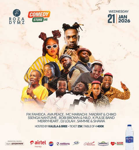 This Wednesday @roza.dymz @avapeace_ @iamfikfameica 
Proudly powered by 
@noradaautoparts @galaxyfmug @pepsiuganda & @aquafina_uganda @glazerskinclinic @aggrey_motors_offical @nellionsuganda @don_starr_bags & @airtelmoneyug