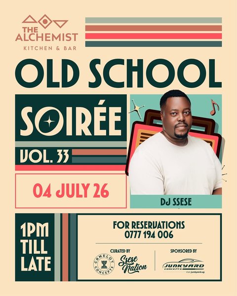 The line up for #OSSVol33 is one for the books. Meet the Lads - @dj_ssese @kaks_deejay @aothewalker @dj_hot_the_best_dj @deejay_alza @big_t_kut 

This Saturday the plot is @thealchemistkla 

Book your table NOW - Call/ WhatsApp 0393400040

@camelot_concepts @ssese.nation @alleventskla 

#thealchemistkla #goodvibes #weekendplot