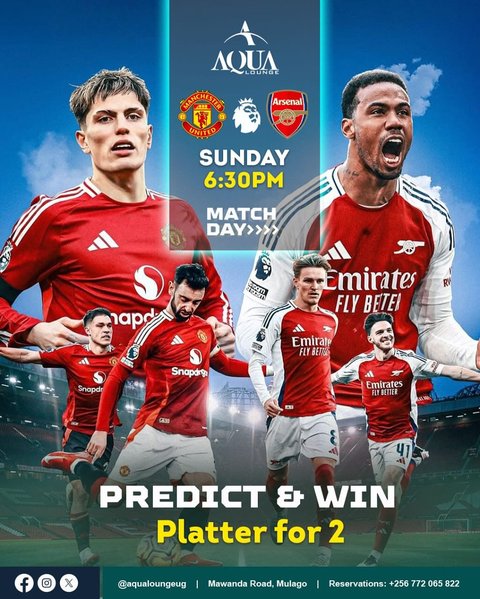 ⚽ Get READY for the ultimate Man U vs Arsenal showdown! The new football season is HERE, and we’re bringing the HEAT with epic vibes and BIG rewards! 🔥
💥 Predict the EXACT score of tomorrow’s Super Sunday clash for a chance to WIN a delicious platter for TWO! 🍔🍟
📺 Join us to watch the action LIVE on our GIANT screens with electric atmosphere!
Drop your score predictions in the comments ⬇️
