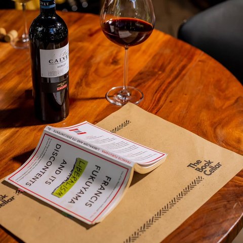 Dissecting Liberalism and Its Discontents while experiencing absolute contentment. Turns out, Calvet Merlot pairs perfectly with a little perspective. 🍇📚

📍Thebookcellar, Design Quater.Plot 38, Kyadondo rd. Nakasero. 

#CurrentlyReading 
#bookcellar 
#wineandbooks🍷📚