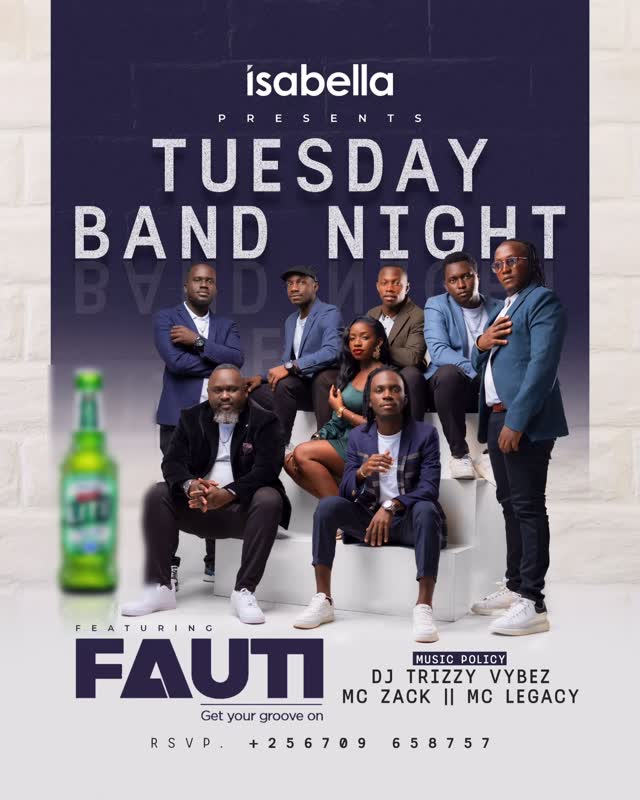 Tonight, the stage comes alive! 🎤

Join us tonight with @fauti_band for an unforgettable Live Band Night filled with great music, delicious food, and your favorite drinks. 
Gather your friends, sing along, and let the good vibes take over.

Good music. Great vibes. Amazing memories. See you tonight! 🍻🎶

#fautiband #isabellalounge #fypシ #viral #livemusi