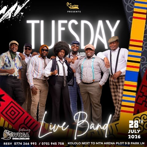 Tuesday's secret? It sounds better at Torino. 
#TorinoKampala #TuesdayBandNight 
#LiveMusicKampala #Torinobandnights 
@ivuga_band