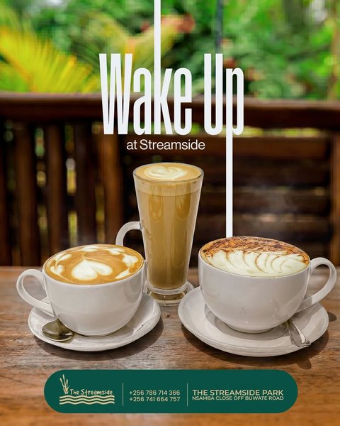 Wake up to the perfect blend of fresh coffee and peaceful surroundings. Start your day at #StreamsidePark