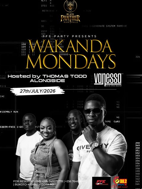 Tonight live with @weasel_manizo and @kalifahaganagalive gates open 6pm table reservations: 0749 575 778