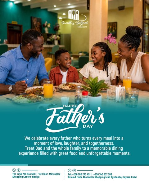 Happy Father’s Day

To all the amazing dads and father figures, thank you for your love, strength, and unwavering support.

Today, we celebrate you and the sweet moments you help create every day.

Happy Father’s Day from all of us at Sweetly Defined. 💙

#HappyFathersDay #SweetlyDefined