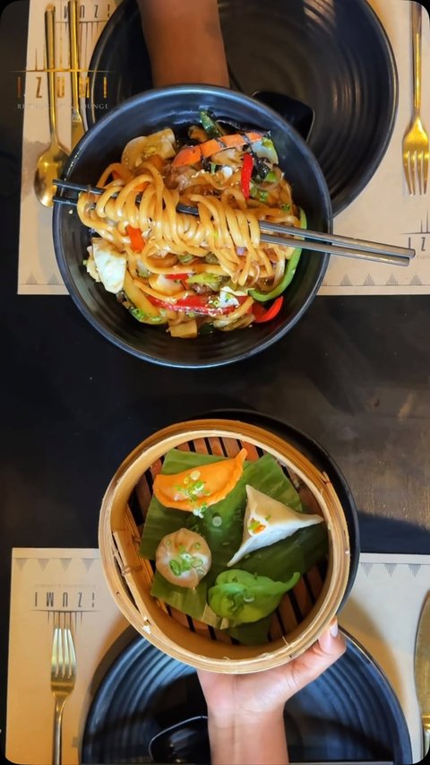 What will it be today, The udon noodles or a mixed dim sum basket?