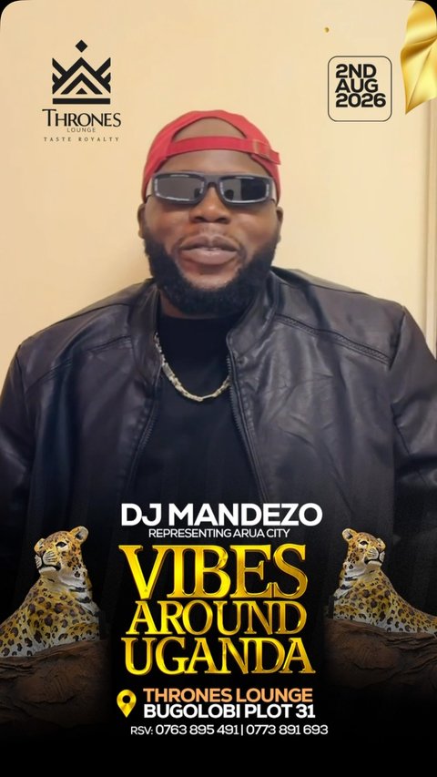 As promised @throneskampala_ will be having @mandezo this Sunday represent the west Nile region 🔥🔥
As always entrance is free
Come let’s partyyyyyyyyyyy together 
Book a table via +256 764 905 290 or +256 773 891 693 or +256 763 895 491

#ThronesKampala