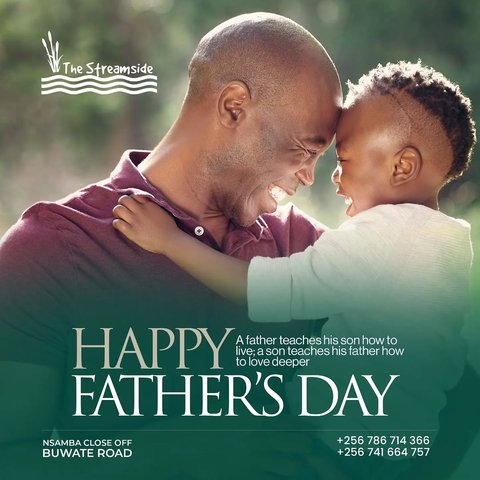 Celebrating the heroes who guide, support, and inspire us every day.
This Father's Day, treat Dad to a relaxing day surrounded by nature, great food, and unforgettable moments at The Streamside Park.

Happy Father's Day to all the amazing fathers and father figures. Your love and dedication make a difference every day.

#HappyFathersDay #TheStreamsidePark #FamilyMoments #CelebrateDad #Fatherhood