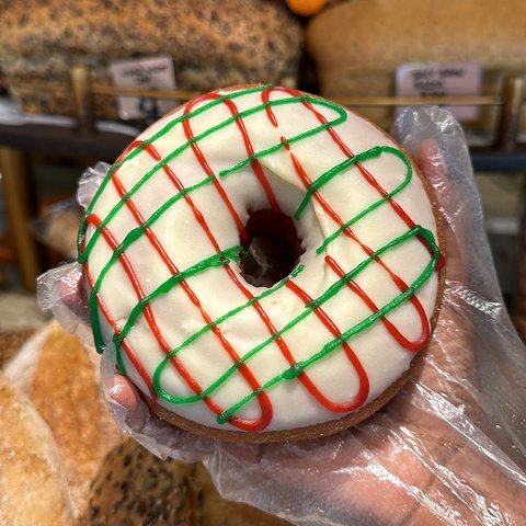 Our doughnut now available in a limited Christmas edition 🍩🎄🎄
