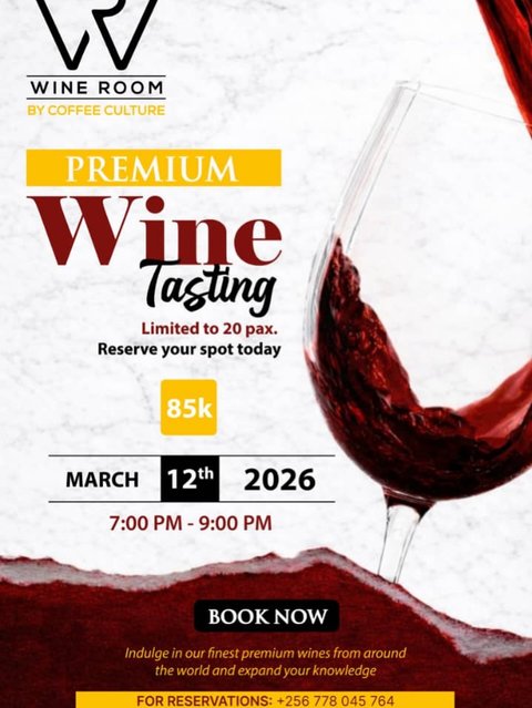 Welcome to special private Winetasting 🍷. An intimate evening of fine selections , curated aromas , elevated conversations and high key lessons. Limited to only 20slots pre-registration is a must . This isn’t just wine , it’s an experience. #wine #winelover #coffeeculturekampala #sommelier #wineconnoisseur