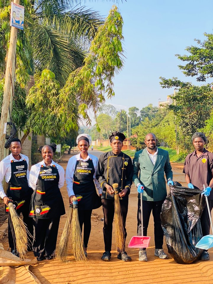 MER team took part in today’s general cleaning with a goal of keeping our country Uganda 🇺🇬 clean and beautiful.