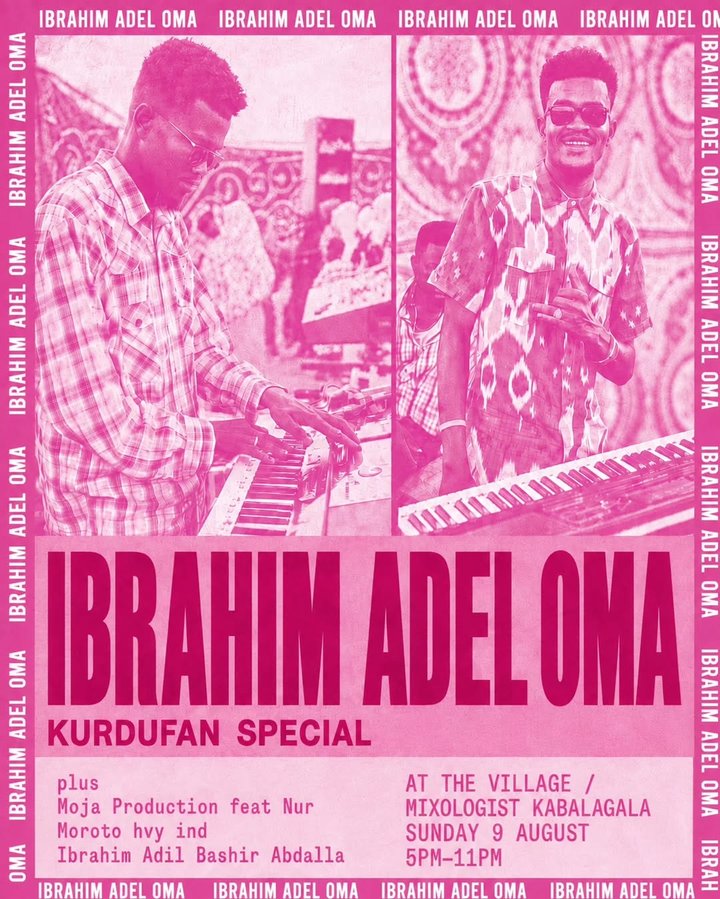 This Sunday at the // a very special performance by Karadafa legend Oma all the way from Kurdufan - Sudan. + & From 5pm - 11 pm.