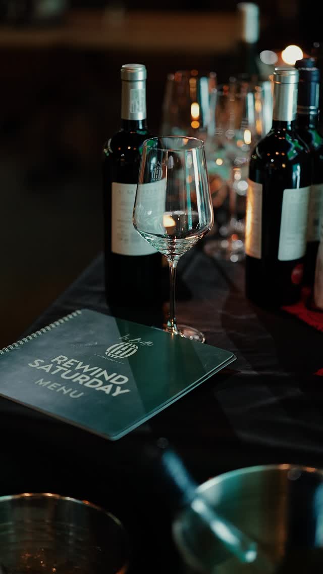 Enjoy your Saturday the right way; Wine X Bbq pairing only at Le Botti Rewind Saturday ;