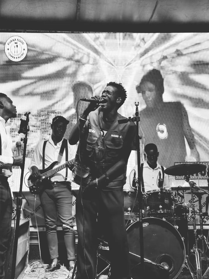 Tuning into the night with Yeffe Band at Kurax Foods.