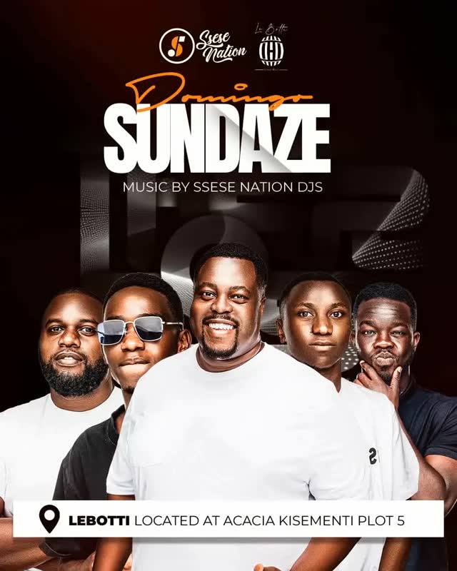 We’re bringing the ultimate “Domingo Sundaze” experience to Lebotti, Acacia featuring music by your favorite Ssese Nation DJs. Don’t miss out on the hottest…