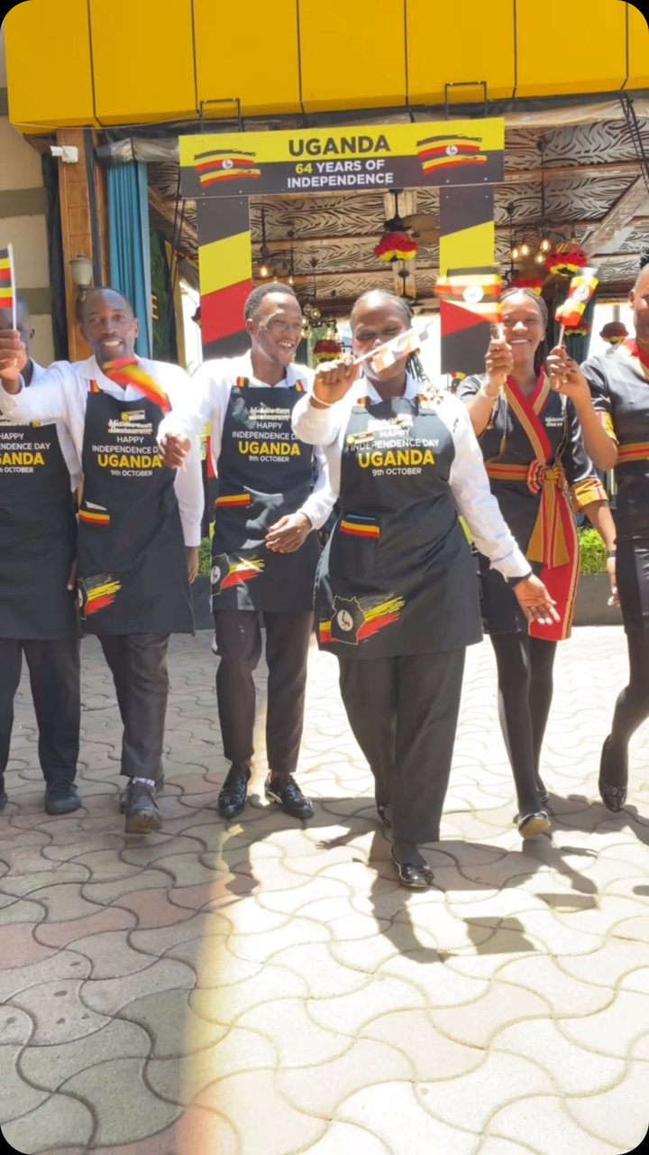 64years of freedom, pride and resilience. Happy Independence Day Uganda🇺🇬 y’all welcome to middleeast restaurant to celebrate our great nation