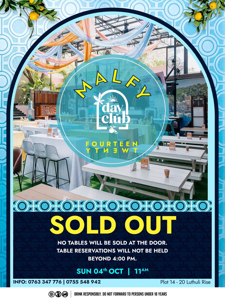 October is officially SOLD OUT. If you secured your table, get ready for the ultimate Malfy Day Club experience. → Kindly note that we are at full capacity…