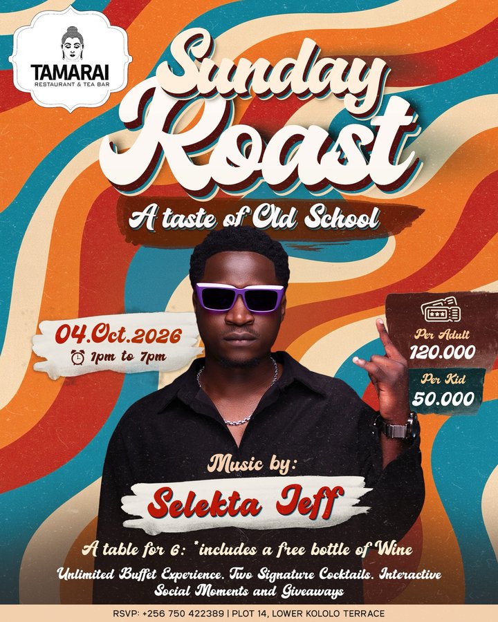 Get ready for Sunday, 4th October, for a brunch experience like never before.
Don’t miss out SELEKTA JEFF as he delivers captivating live performances.
Indulge…