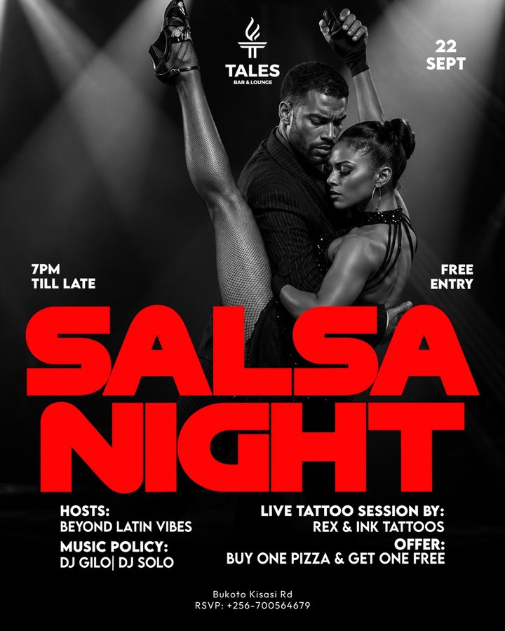 Every Tuesday, we turn up the Latin vibes at Tales. Join us at Tales for Salsa Night - great music, good vibes & non-stop dancing. 7PM till late | FREE…