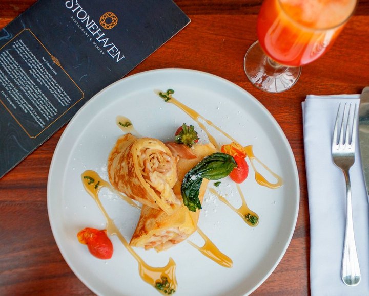 What is it about mornings and a proper breakfast that makes everything feel possible? Monte Cristo Crepe Sandwich + fresh juice. That’ll do it.