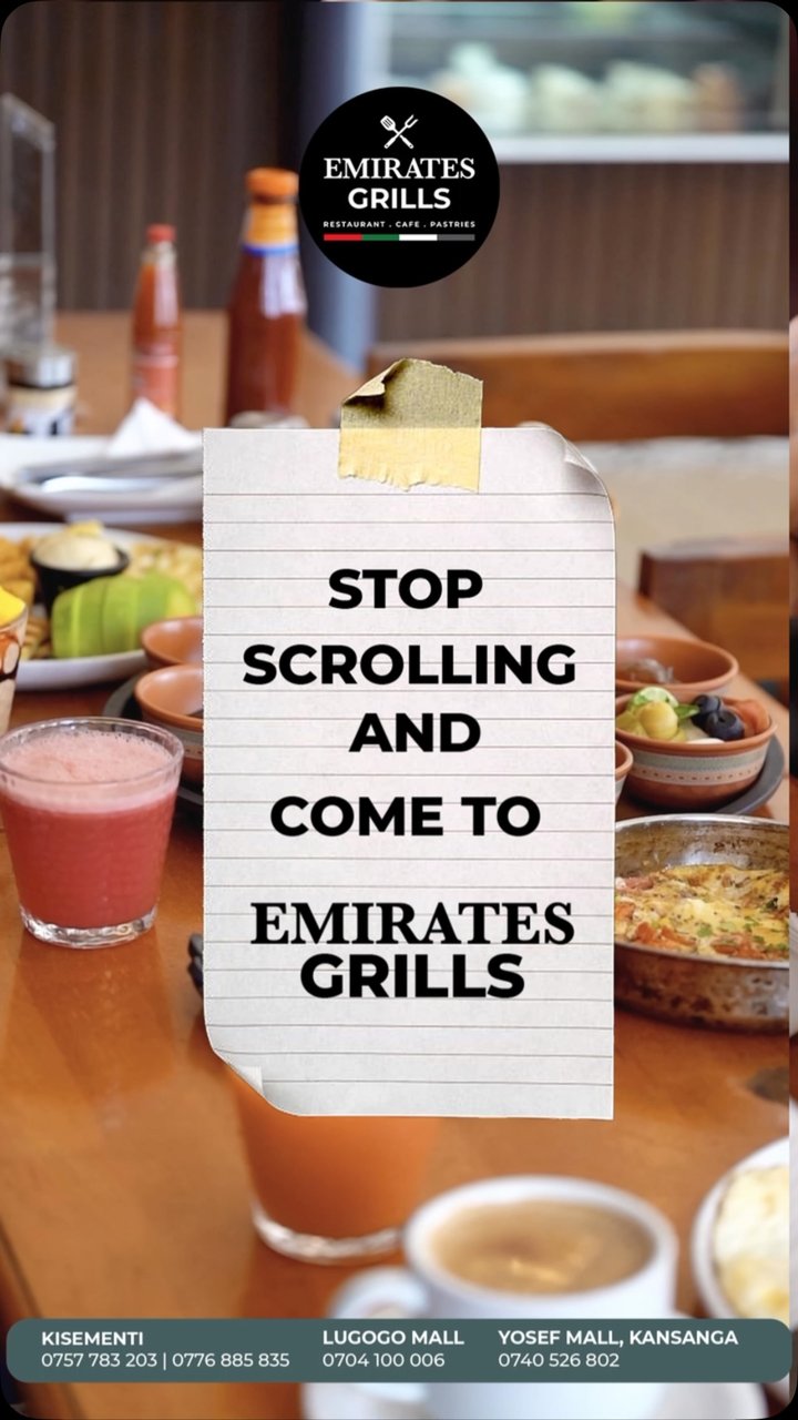 Good food, great vibes, and unforgettable moments await! Come through to Emirates Grills and make every meal count. We’re ready to serve you at all our…