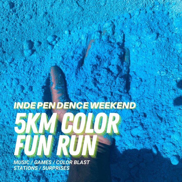 Color powder will be there in plenty, where will you be? Join in on 10th October at at 7am. Get tickets