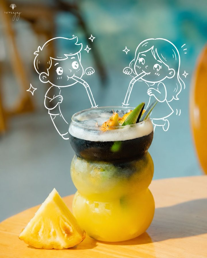Sip into something refreshing at Ivoryy. A little tropical, a little playful, and absolutely worth a taste. Come find your new favourite sip at Ivoryy…