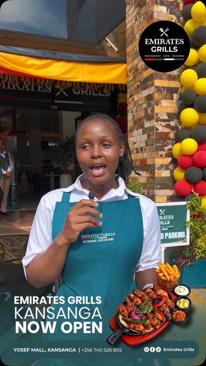 Kansanga, consider this your invitation. Emirates Grills is officially open, and we’re ready to welcome you. Gather your people and come through to Kansanga…
