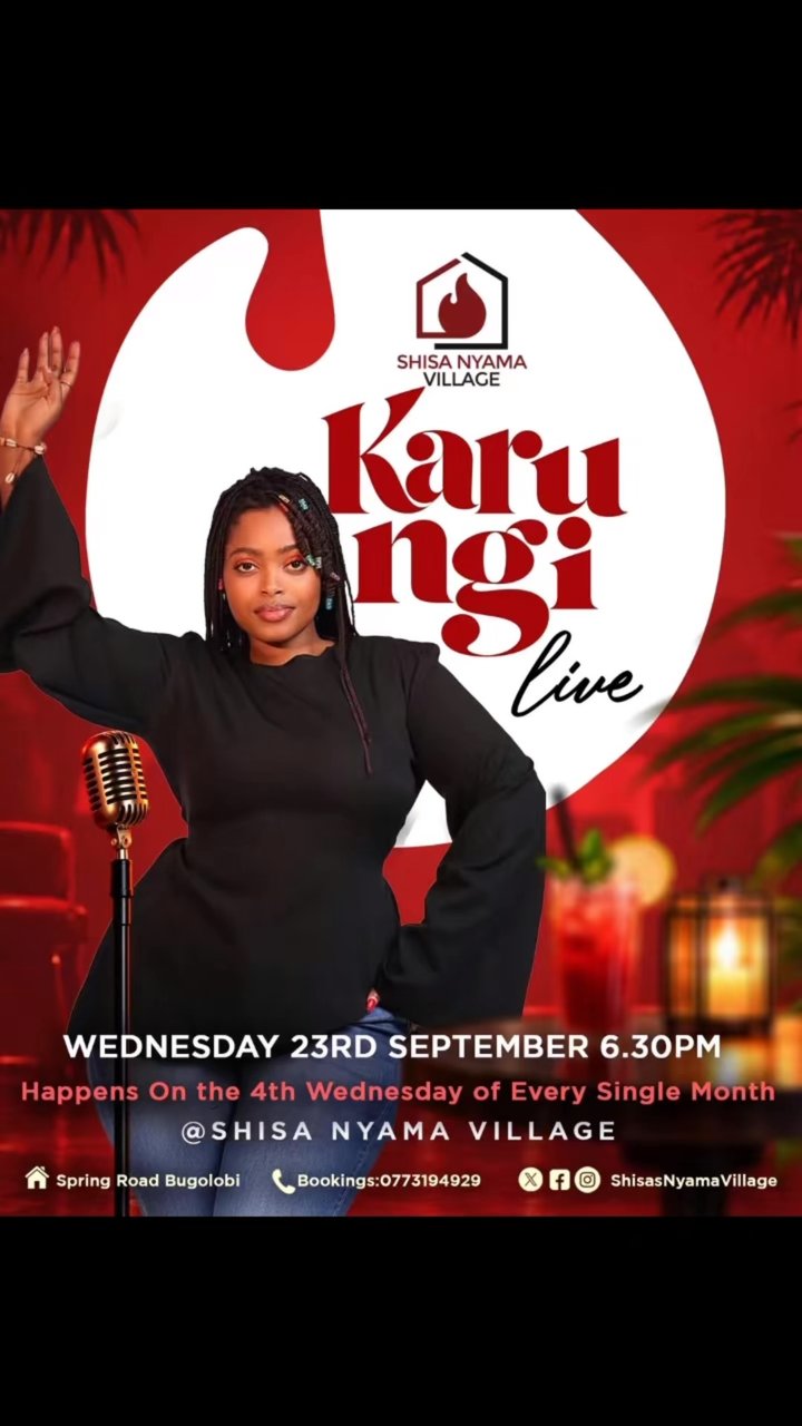 Tonight belongs to the voices Karungi Live brings the sound to Shisa Nyama Village. Real singing, real feeling. Doors open 6:30pm, come vibe with us as you…