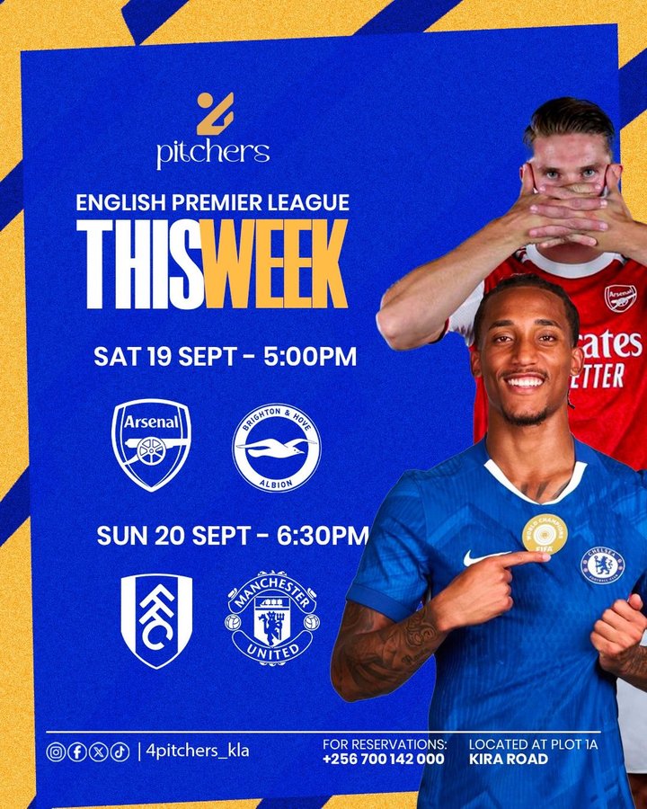 A lot of action is back this weekend, and we don’t want you to miss a single moment! Come through to 4Pitchers, bring your crew and catch all the action live.