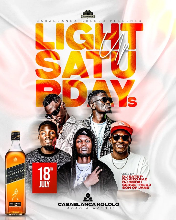 Tonight is when you create lasting memories that will remain with you at Kololo. This is an open invitation to come through and enjoy with your friends…