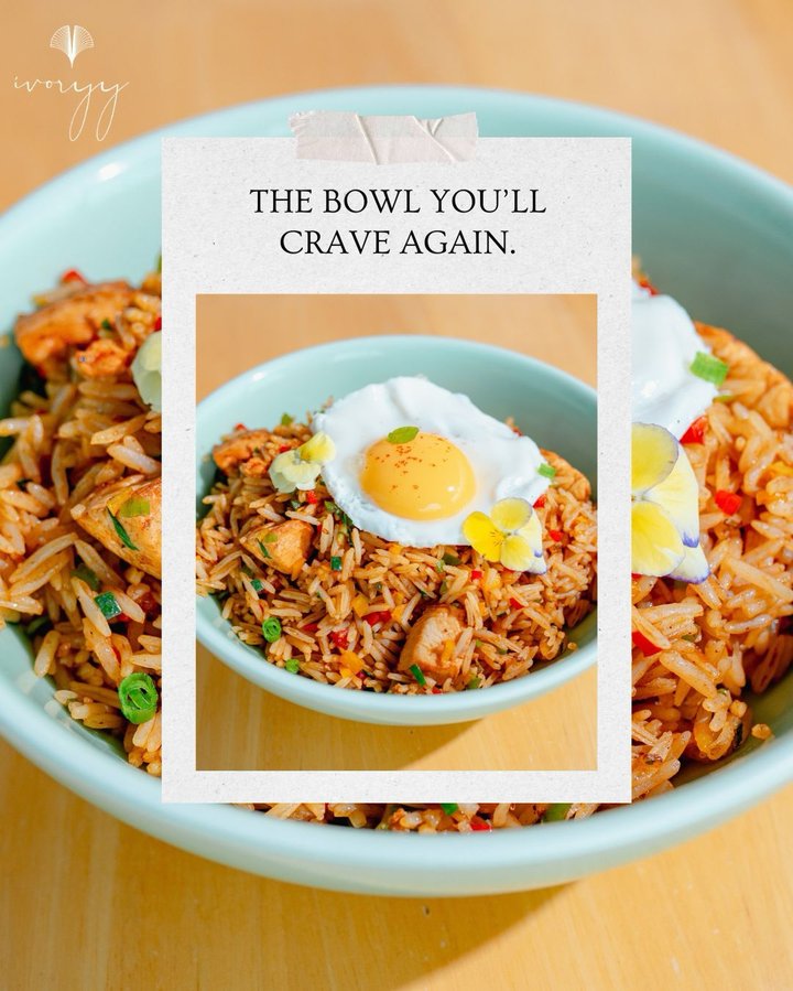 Some meals just hit differently. From the first bite to the last, this is comfort food done the Ivoryy way. Drop by Ivoryy and make your cravings worth it…