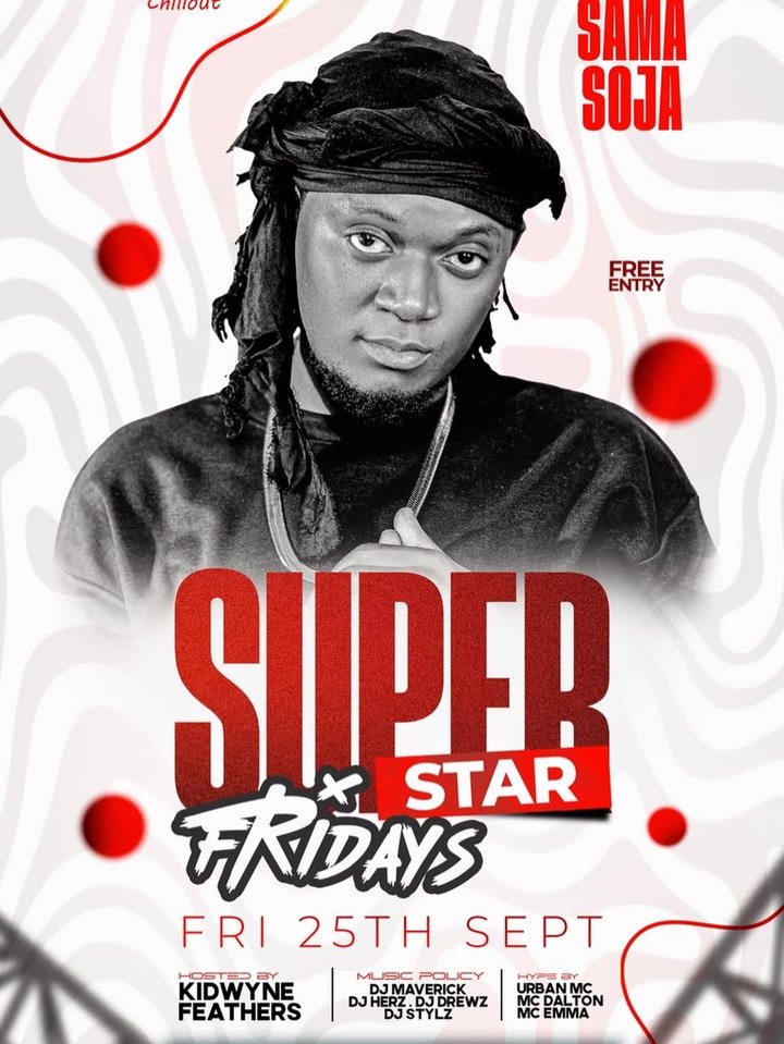 Lyrical Senator, will be performing live Tonight at the Superstar Fridays. Don’t miss out! Reservations, Call