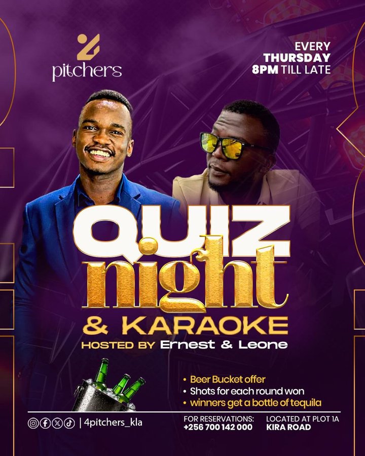 We’re back again! Quiz Night is calling! Bring your team, come compete, have some fun and see who really knows it all. See you at 4Pitchers!